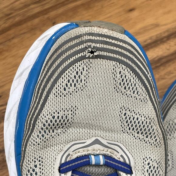 Hoka One One Bondi 6 Shoes Mens Size 10 Gray Running Comfort Walking Gym Sneaker main image 8